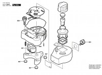 Bosch 0 601 096 203 Bl 50 R Laser Level / Eu Spare Parts